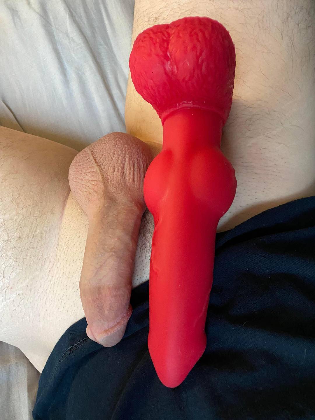 So big compared to me. (M hound from goblin dildo) | Scrolller