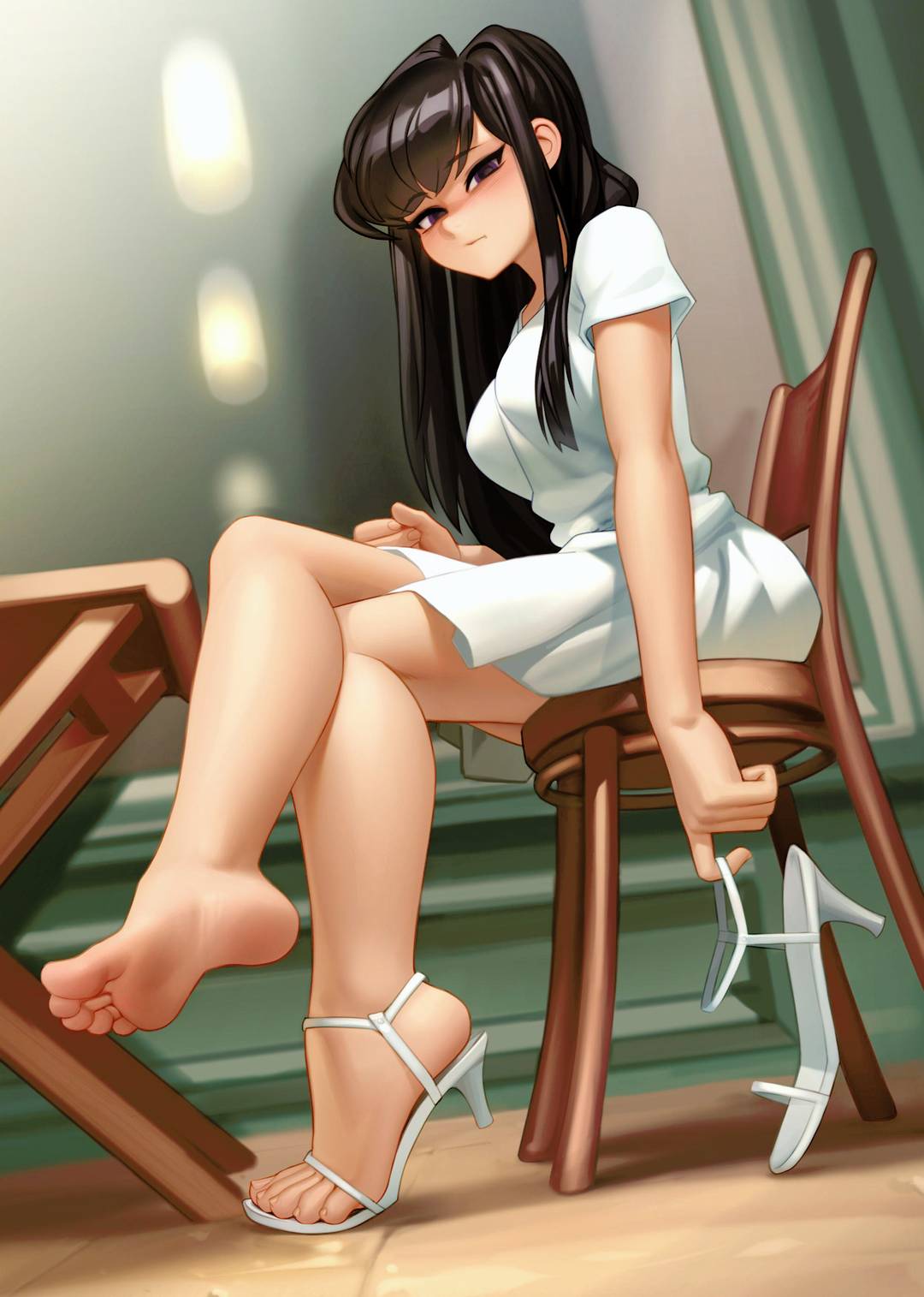 Komi san feet