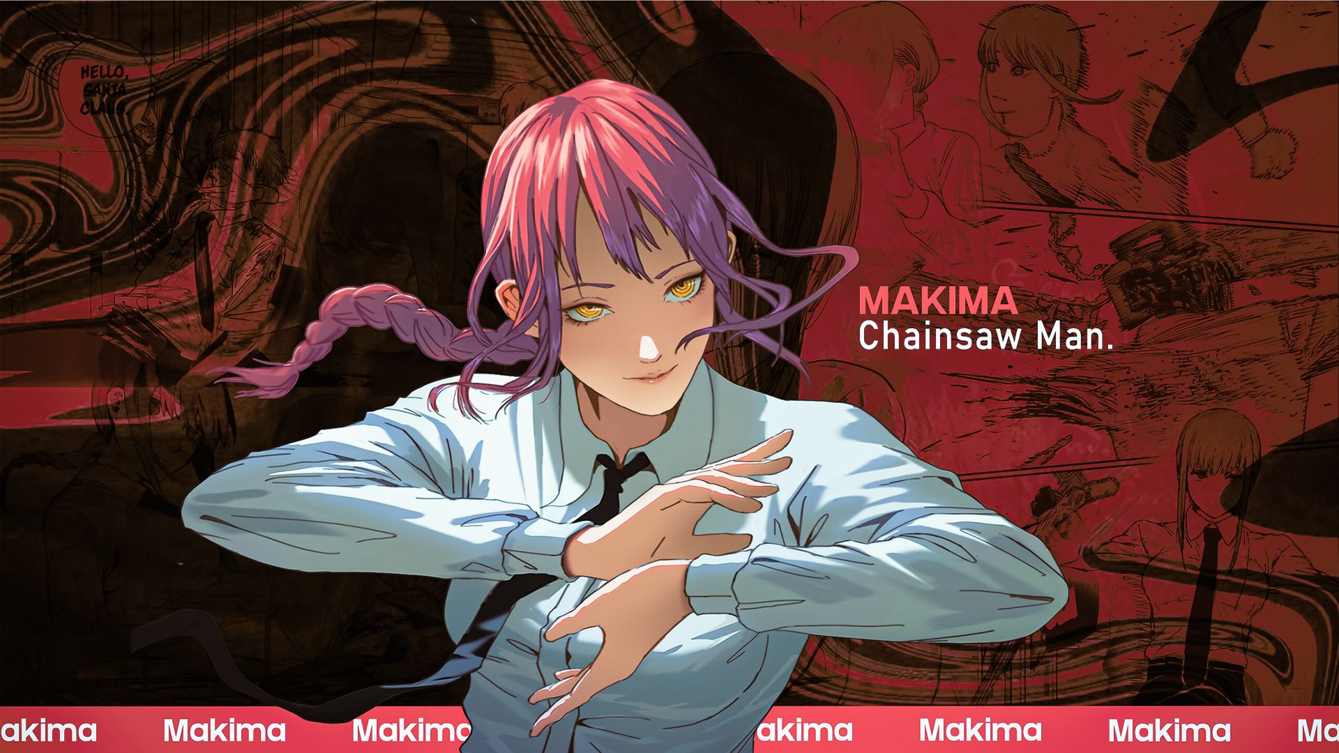 Wallpaper  Chainsaw Man Makima Chainsaw Man 1423x800  WilliamsFW15C   2201691  HD Wallpapers  WallHere