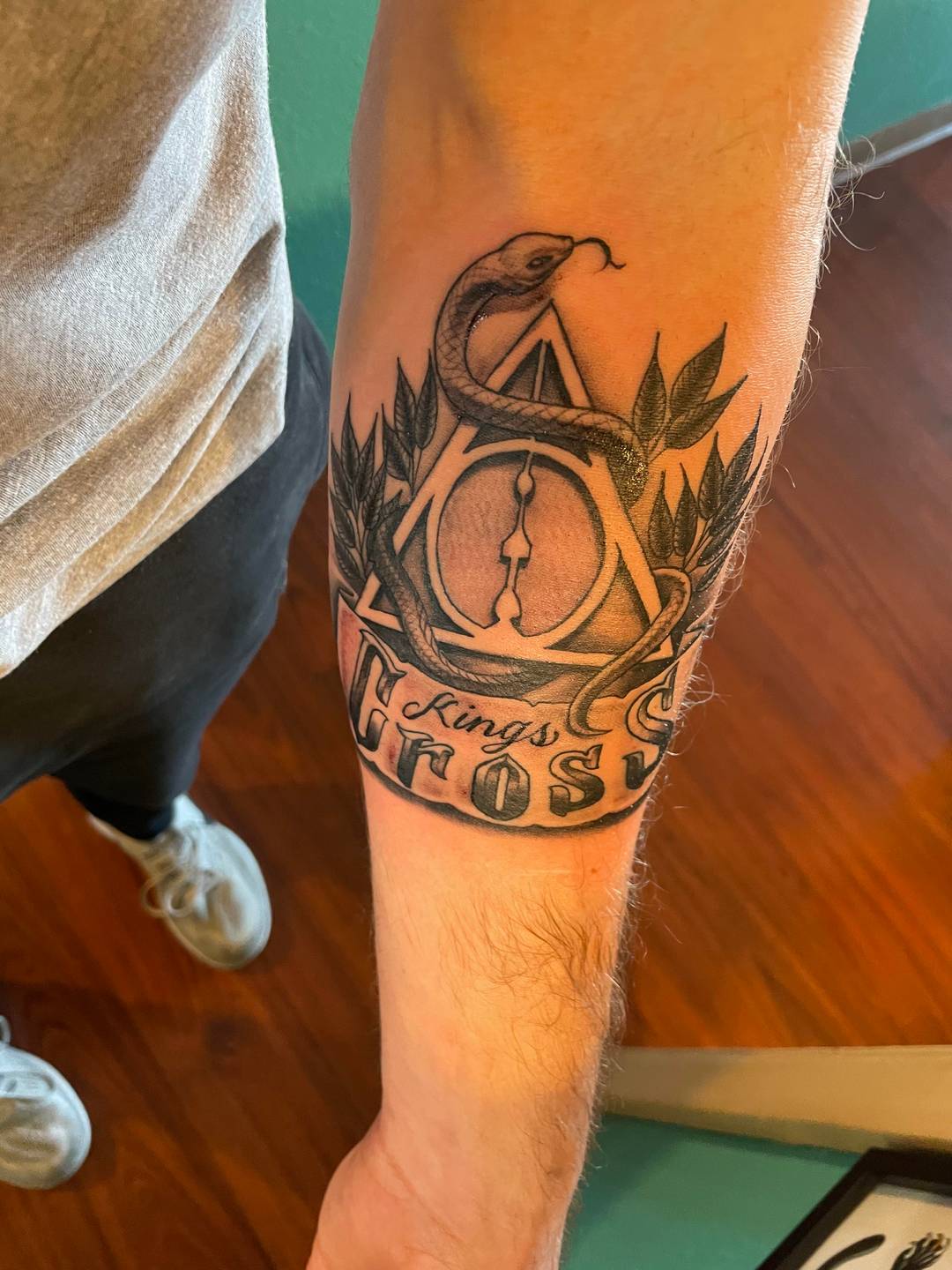 Three Brothers Get Matching Deathly Hallows Tattoos