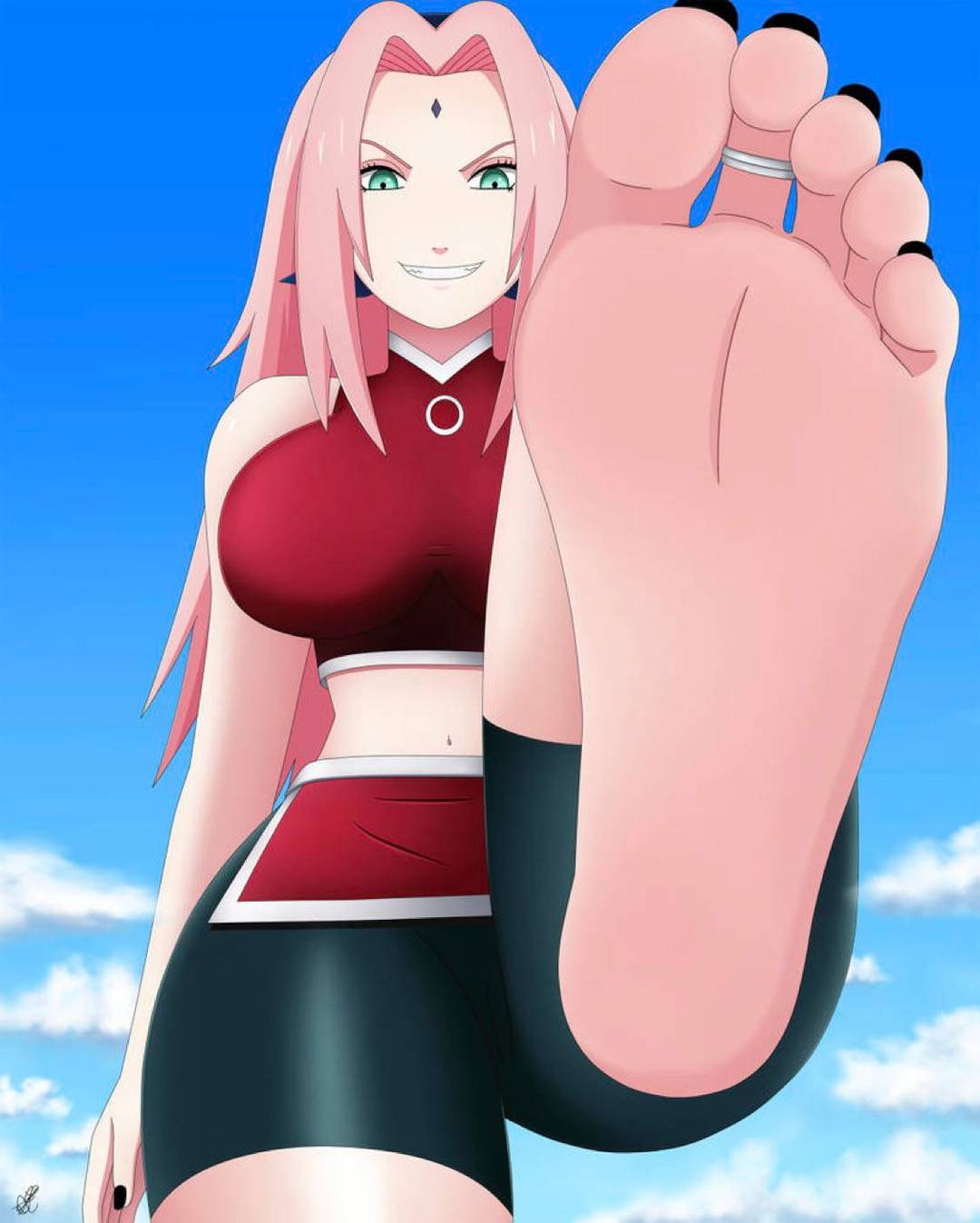 Sakuras feet