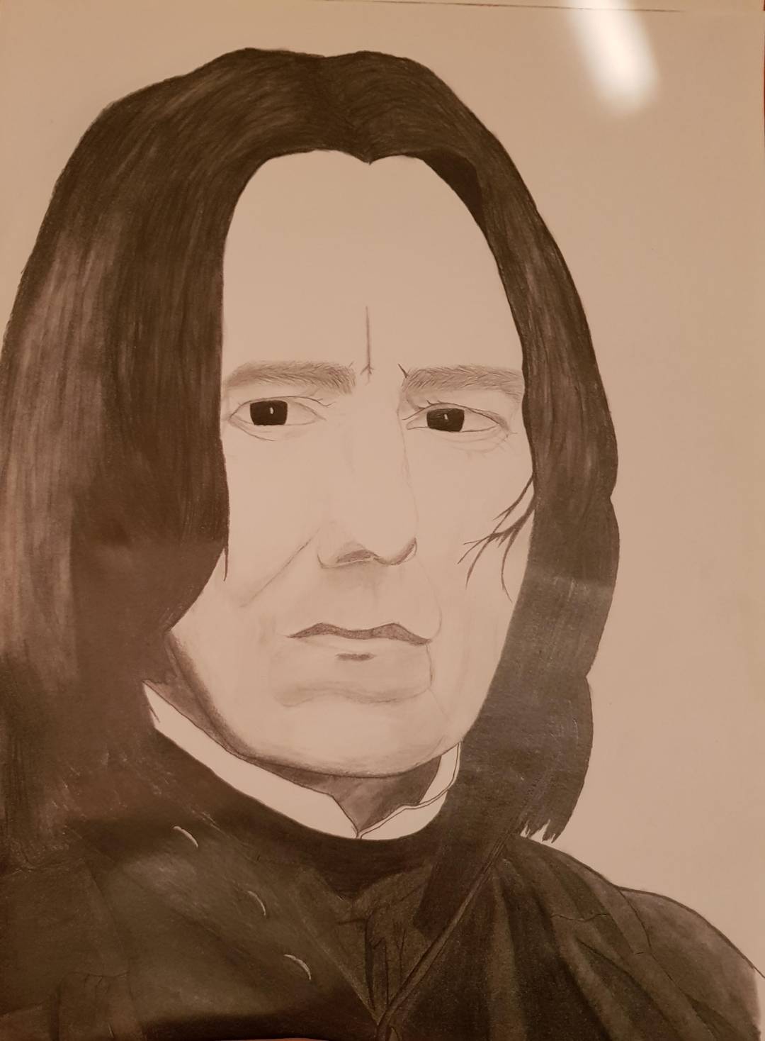 Severus Snape Drawing  Sketch by Hediyelik Karakalem on Dribbble