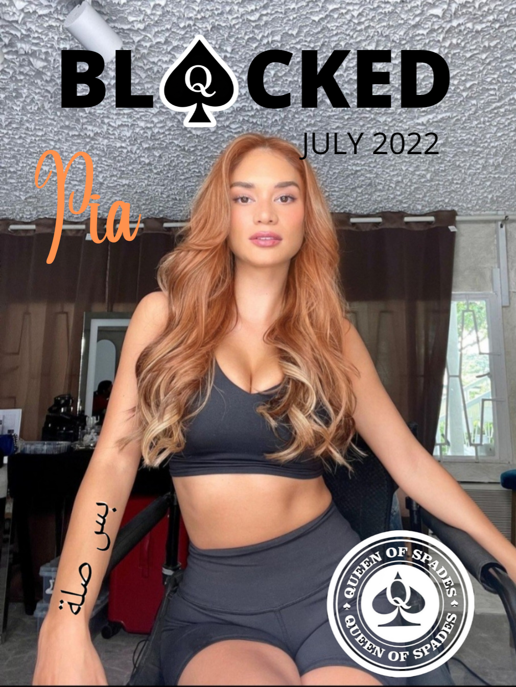 Blacked - Pia - Queen Of Spades | Scrolller