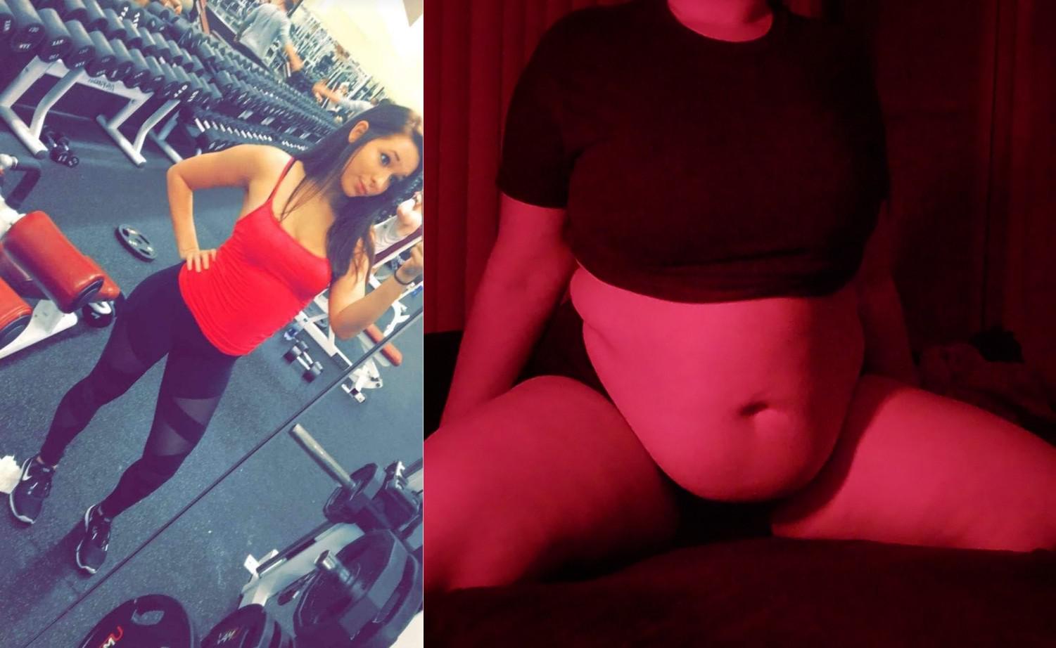 Did you miss her? 😈 FORMER MFC MODEL/GYMNAST 120LB+ GAIN AND COUNTING |  Scrolller