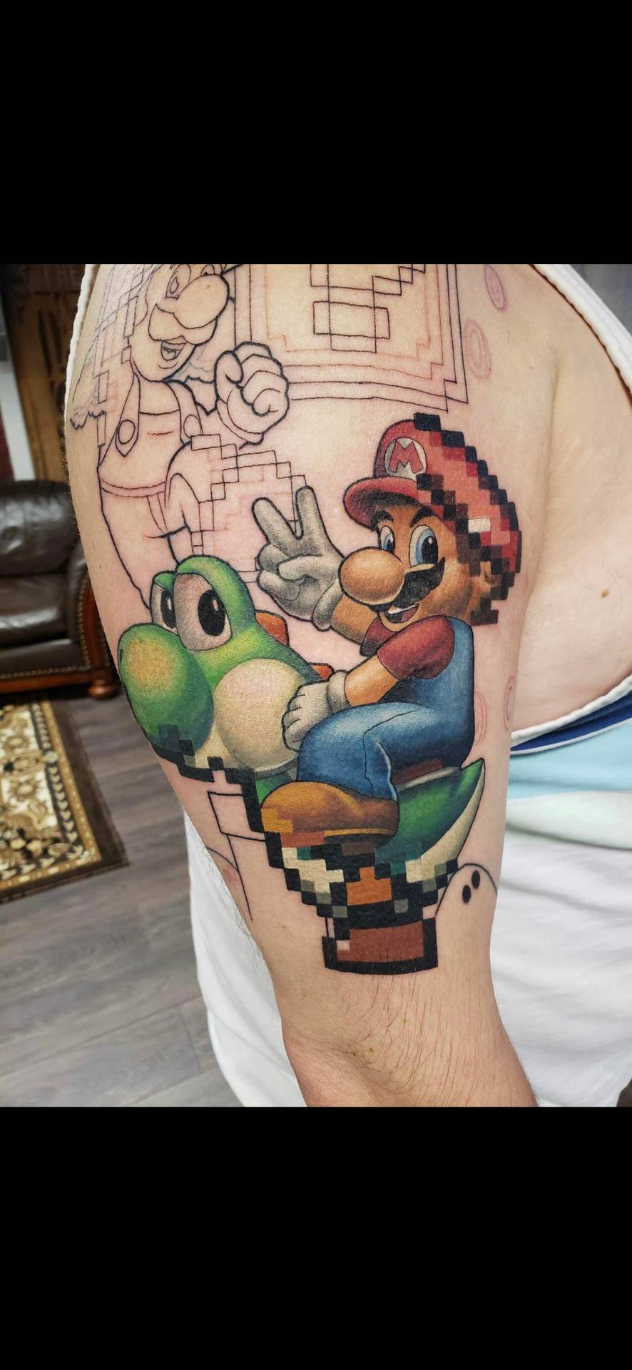 gay mario tattooTikTok Search