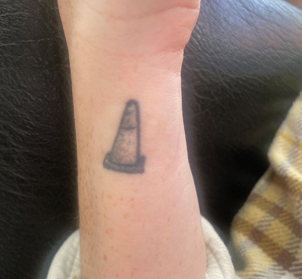 Cone Head SemiPermanent Tattoo Lasts 12 weeks Painless and easy to  apply Organic ink Browse more or create your own  Inkbox   SemiPermanent Tattoos